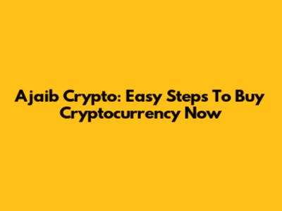 Ajaib Crypto: Easy Steps To Buy Cryptocurrency Now