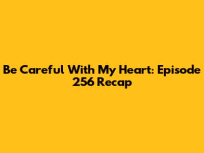 Be Careful With My Heart: Episode 256 Recap