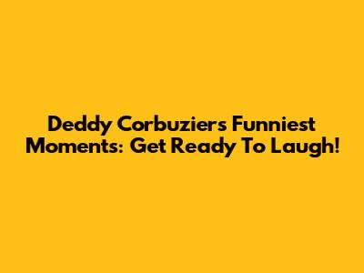 Deddy Corbuzier's Funniest Moments: Get Ready To Laugh!