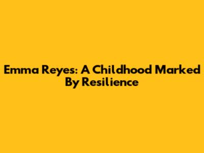Emma Reyes: A Childhood Marked By Resilience
