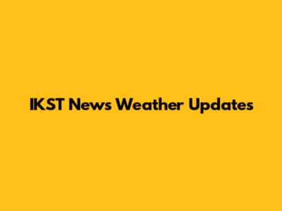 IKST News Weather Updates