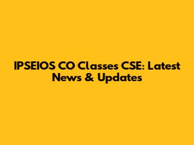 IPSEIOS CO Classes CSE: Latest News & Updates