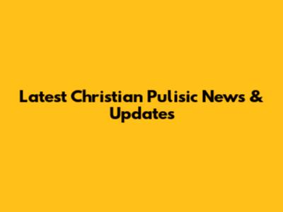 Latest Christian Pulisic News & Updates