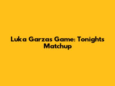 Luka Garza's Game: Tonight's Matchup