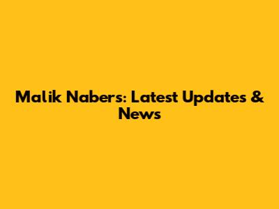 Malik Nabers: Latest Updates & News