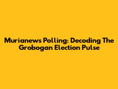 Murianews Polling: Decoding The Grobogan Election Pulse