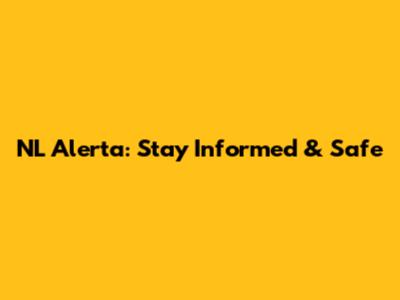 NL Alerta: Stay Informed & Safe