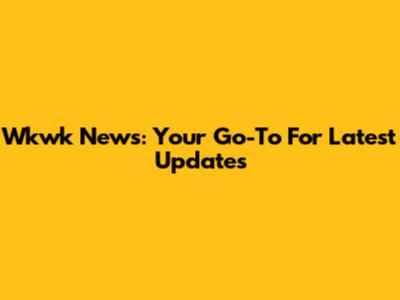 Wkwk News: Your Go-To For Latest Updates