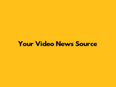 Your Video News Source